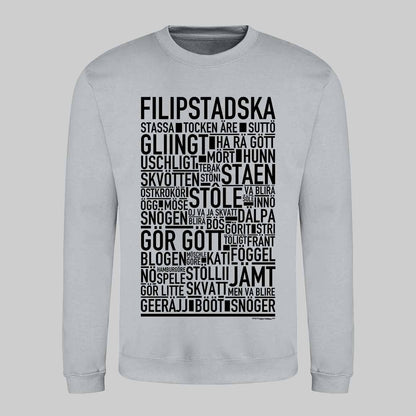 Filipsstadska Dialekt Text Sweatshirt