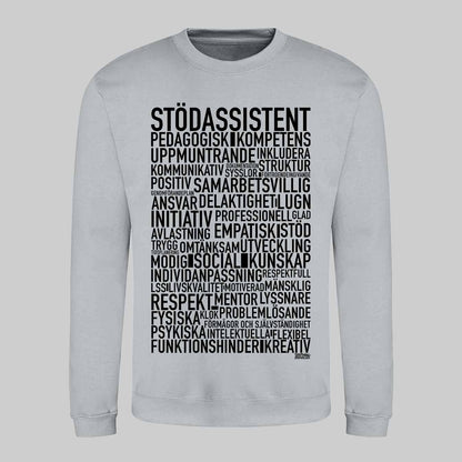 Stödassistent 2025 Text Sweatshirt