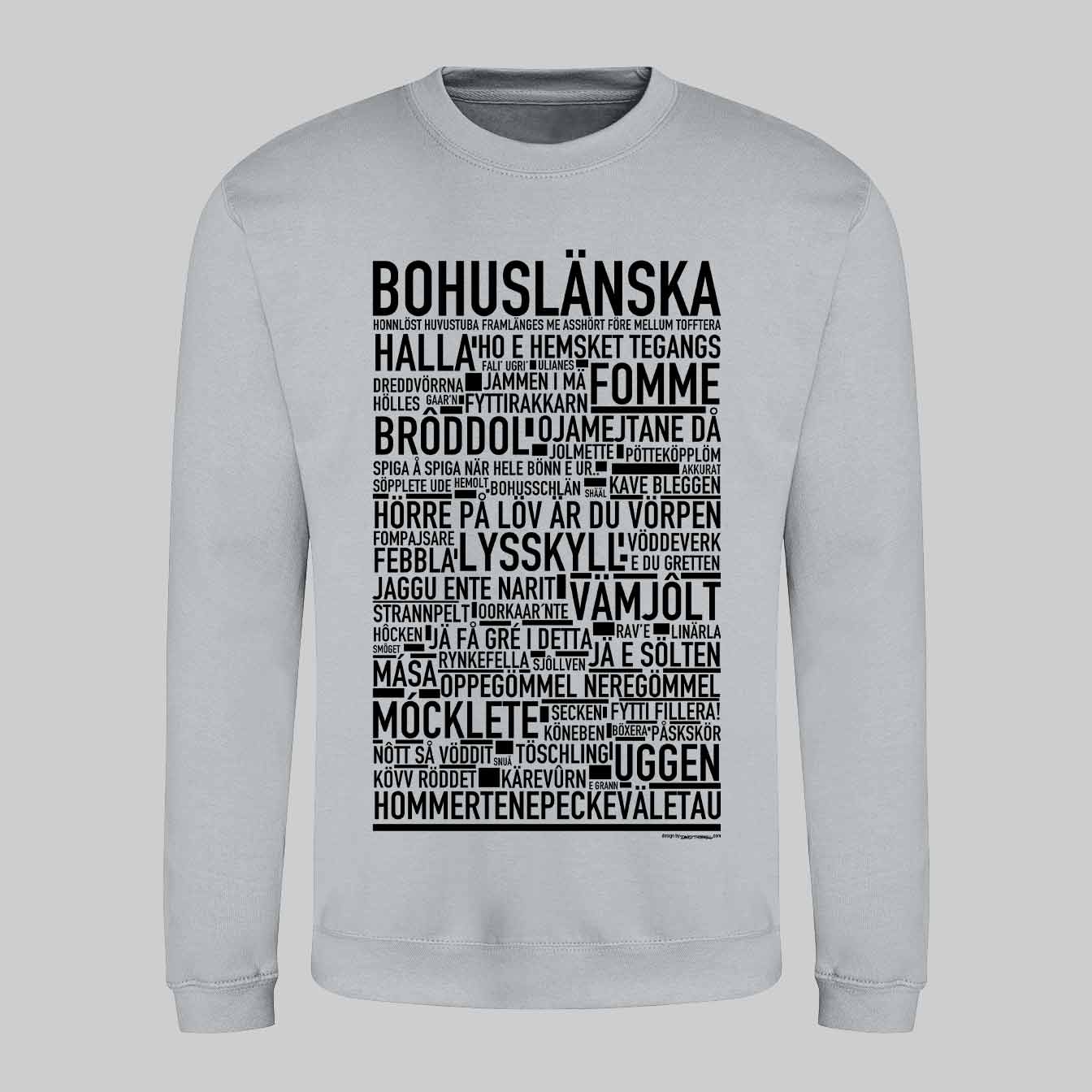 Bohuslänska Dialekt Text Sweatshirt