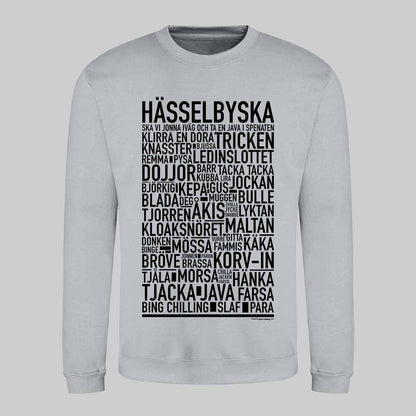 Hässelbyska Dialekt Text Sweatshirt