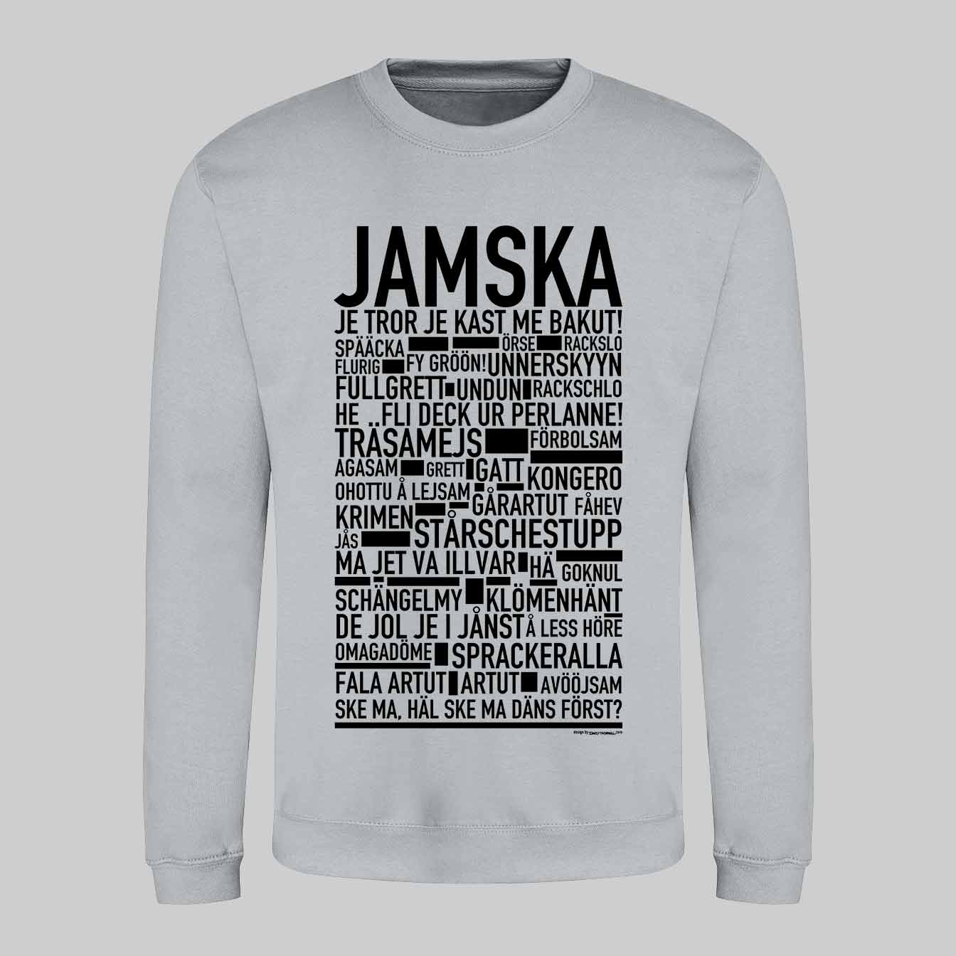 Jamska Dialekt Text Sweatshirt
