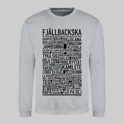 Fjällbackska Dialekt Text Sweatshirt