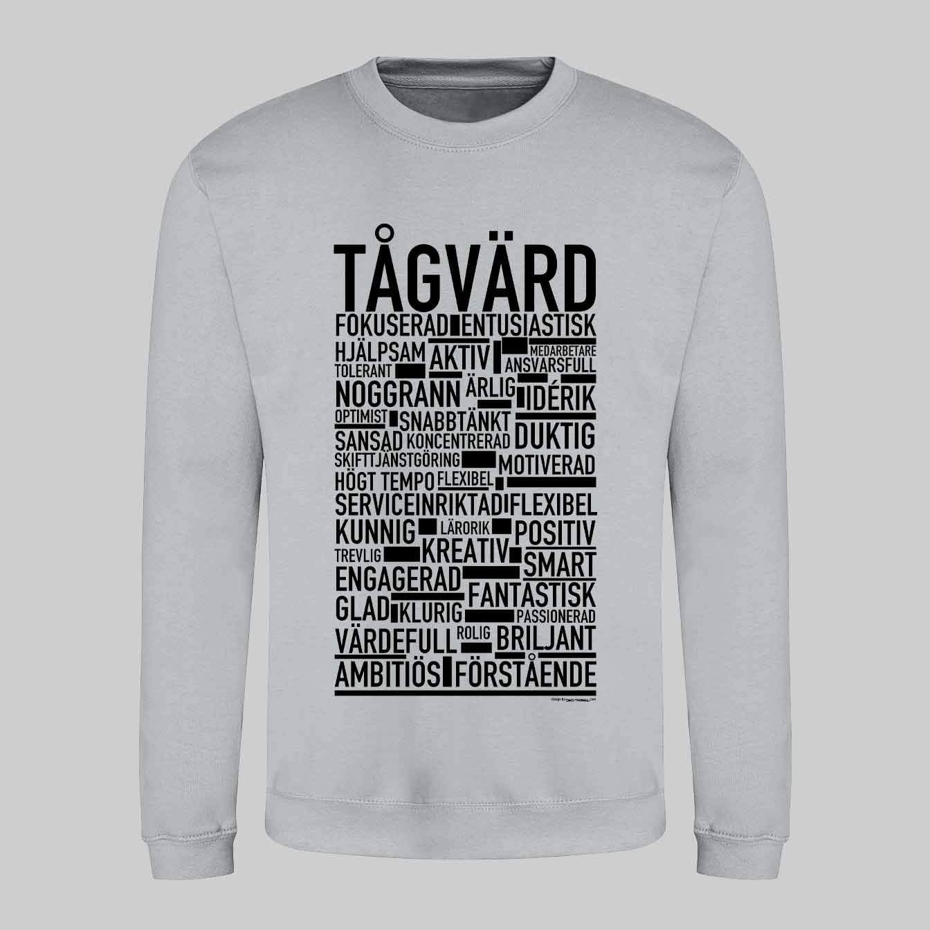 Tågvärd Text Sweatshirt