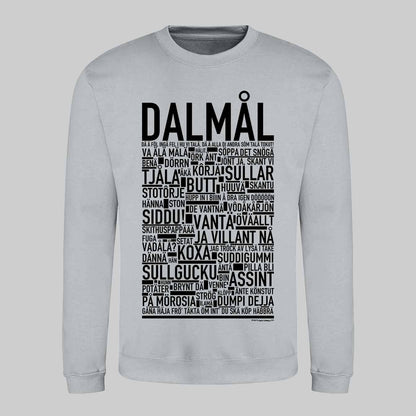 Dalmål Dialekt Text Sweatshirt