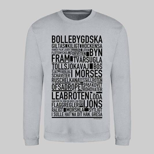 Bollebygdska Dialekt Text Sweatshirt