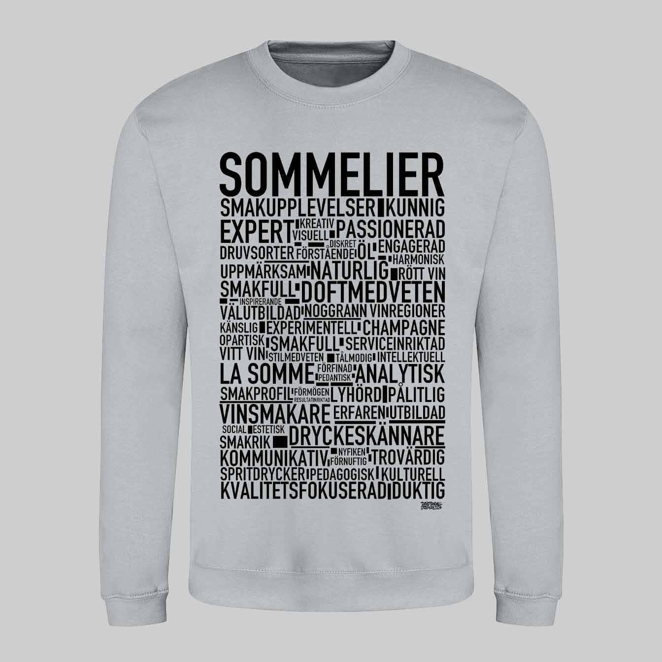 Sommelier Text Sweatshirt