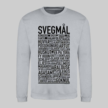 Svegmål Dialekt Text Sweatshirt