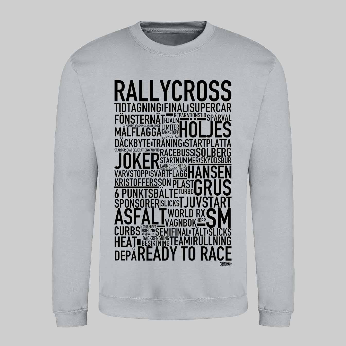 Rallycross Text Sweatshirt
