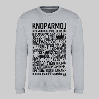 Knoparmoj Dialekt Text Sweatshirt