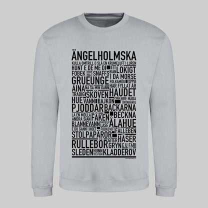 Ängelholmska Dialekt Text Sweatshirt