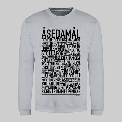 Åsedamål Dialekt Text Sweatshirt