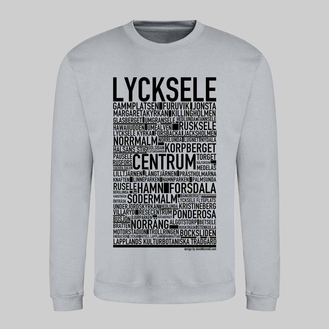 Lycksele Text Sweatshirt