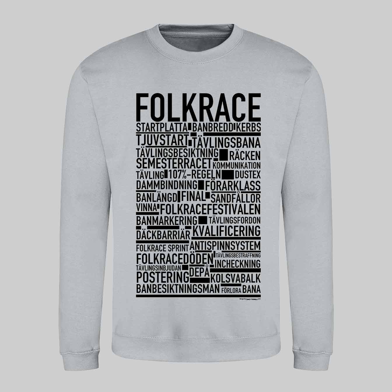 Folkrace Text Sweatshirt