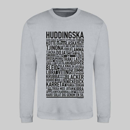 Huddingska Dialekt Text Sweatshirt