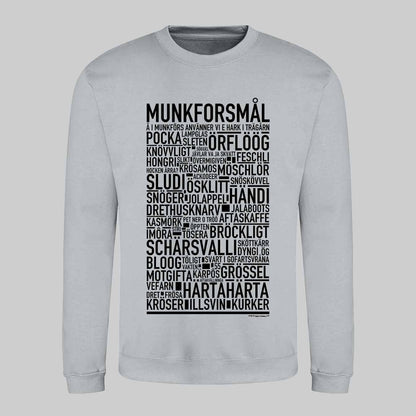 Munkforsmål Dialekt Text Sweatshirt