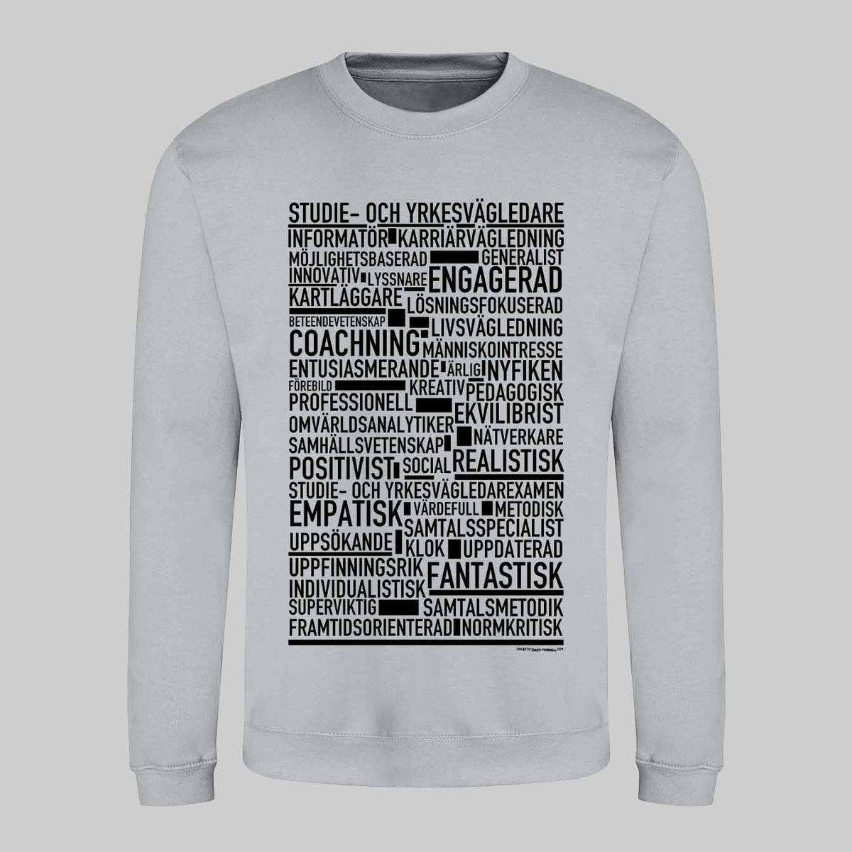 Studie- och Yrkesvägledare Text Sweatshirt