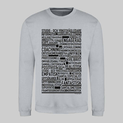 Studie- och Yrkesvägledare Text Sweatshirt