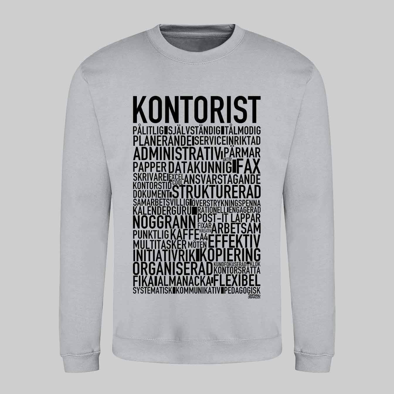 Kontorist Text Sweatshirt