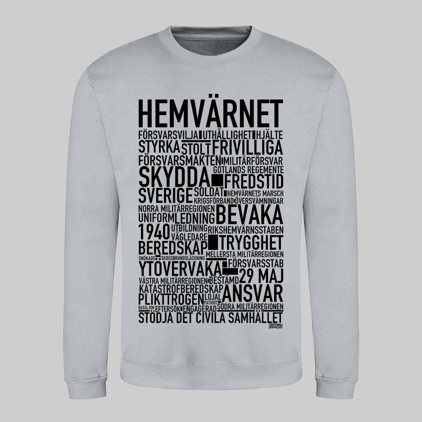 Hemvärnet Text Sweatshirt