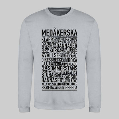 Medåkerska Dialekt Text Sweatshirt