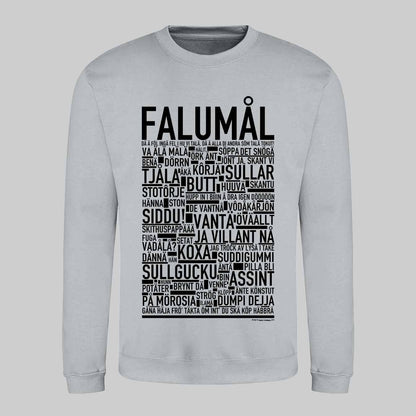 Falumål Dialekt Text Sweatshirt