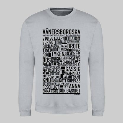 Vänersborgska Dialekt Text Sweatshirt