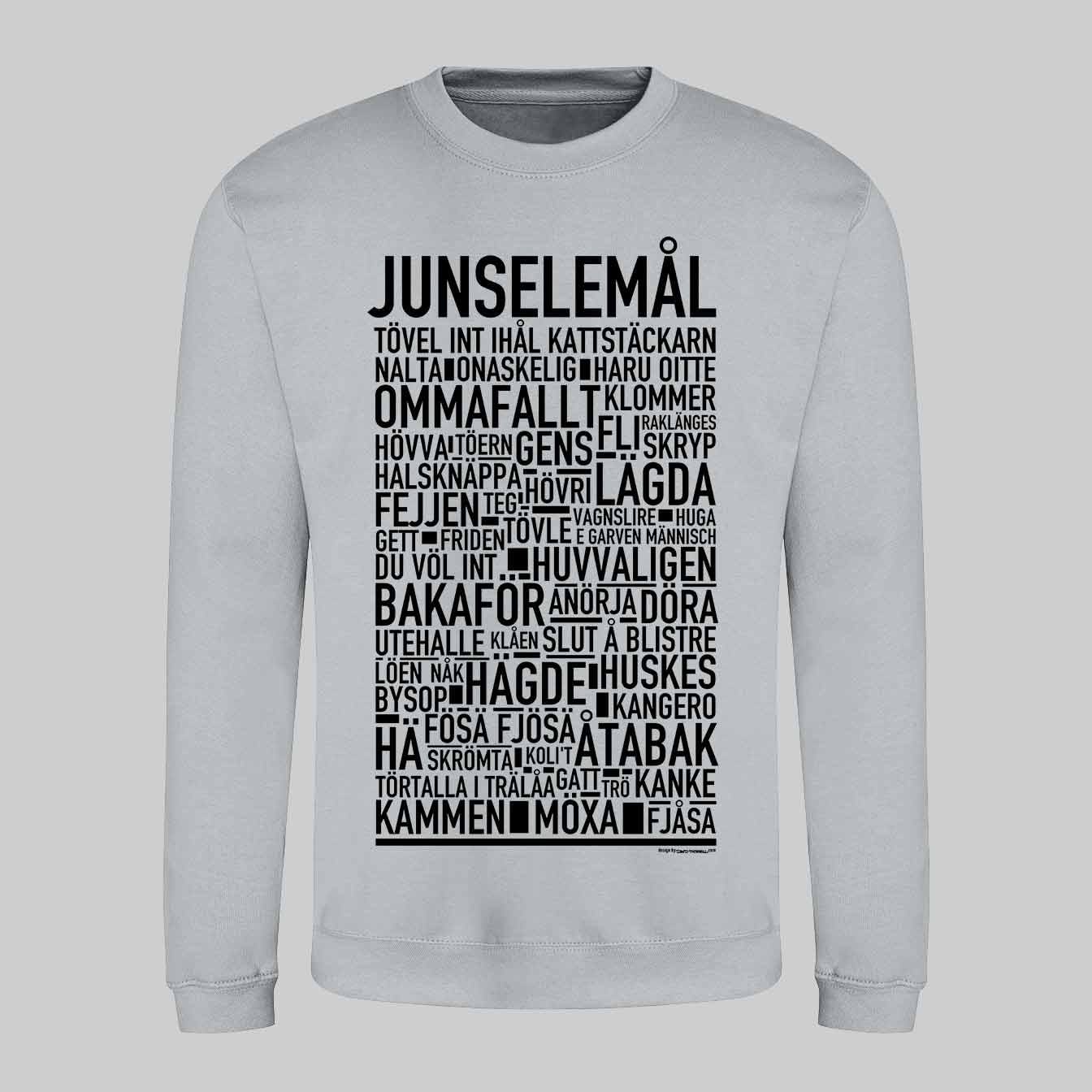 Junselemål Dialekt Text Sweatshirt