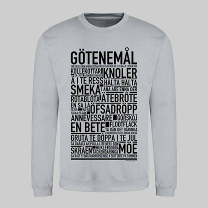 Götenemål Dialekt Text Sweatshirt