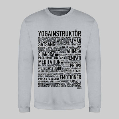 Yogainstruktör Text Sweatshirt