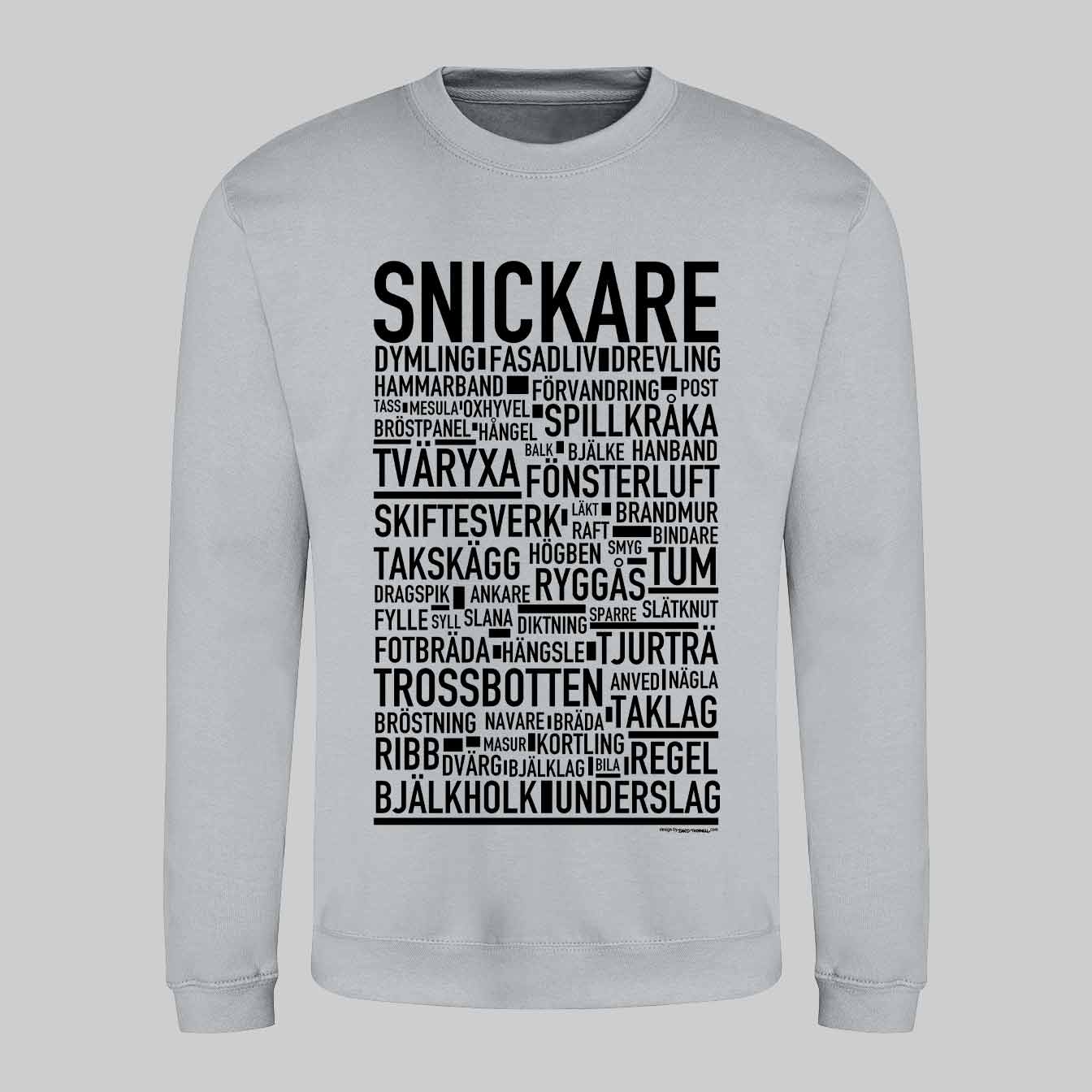 Snickare Text Sweatshirt