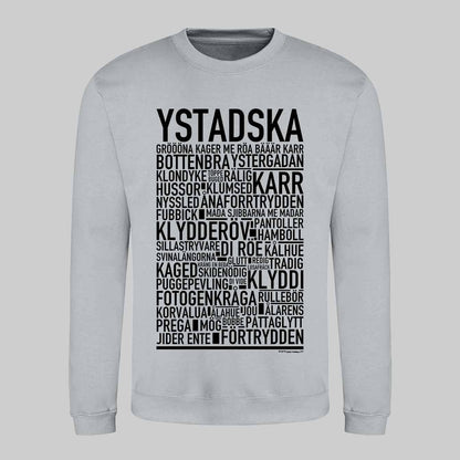 Ystadska Dialekt Text Sweatshirt