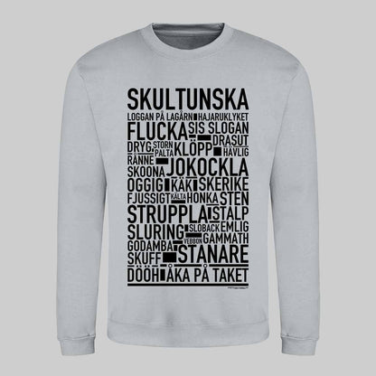 Skultunska Dialekt Text Sweatshirt
