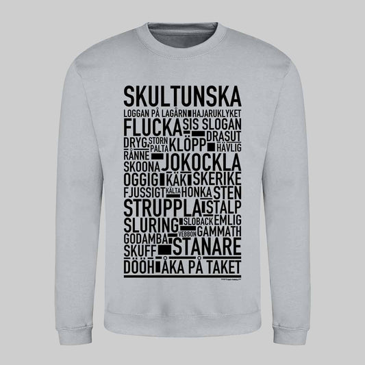 Skultunska Dialekt Text Sweatshirt