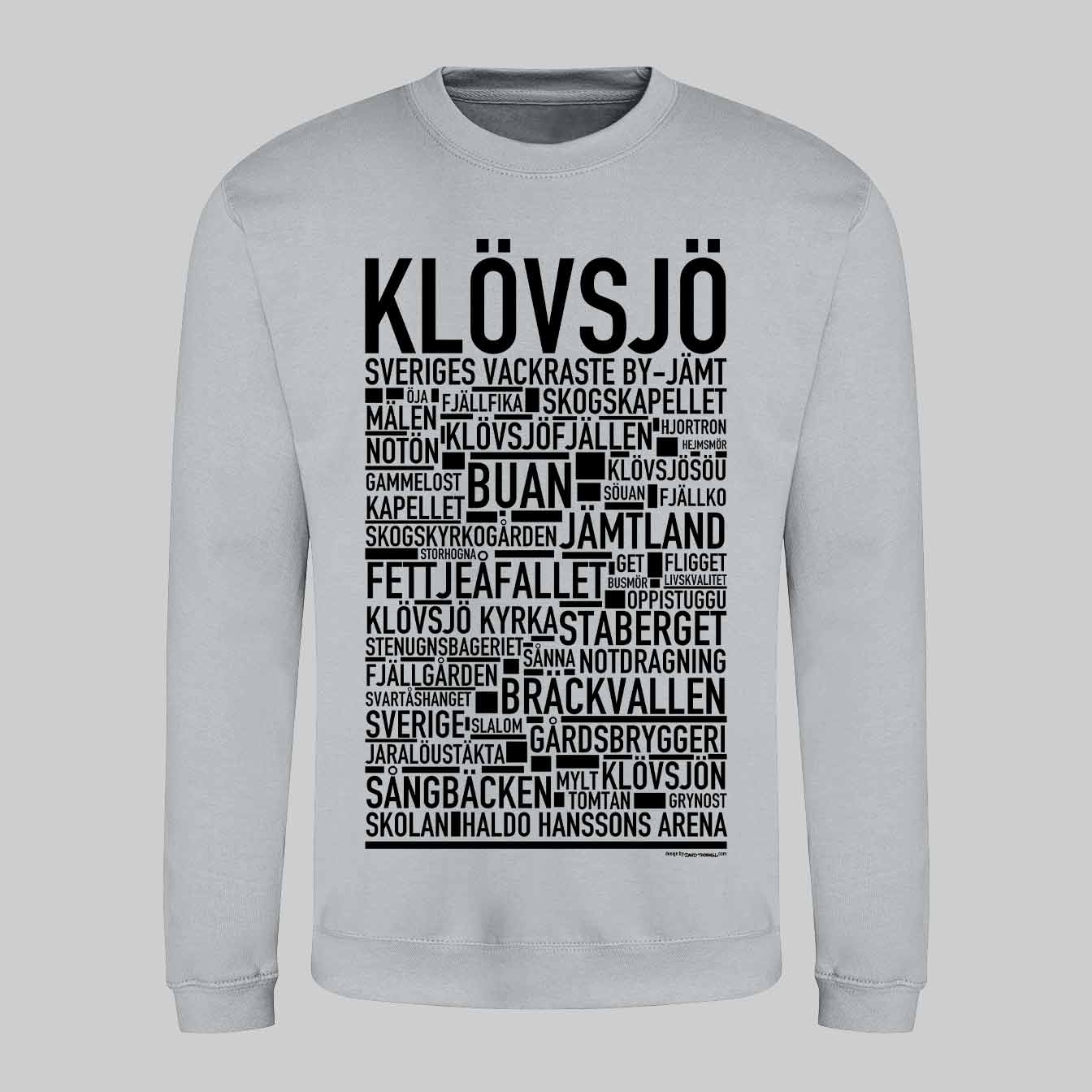 Klövsjö Text Sweatshirt