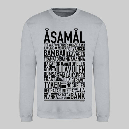Åsamål Dialekt Text Sweatshirt