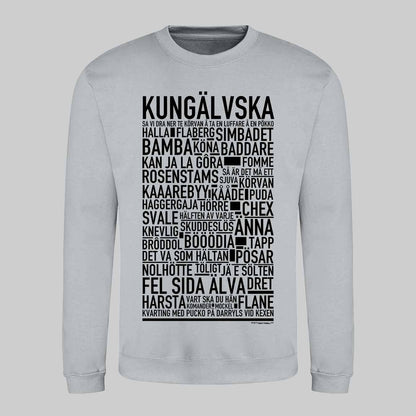 Kungälvska Dialekt Text Sweatshirt