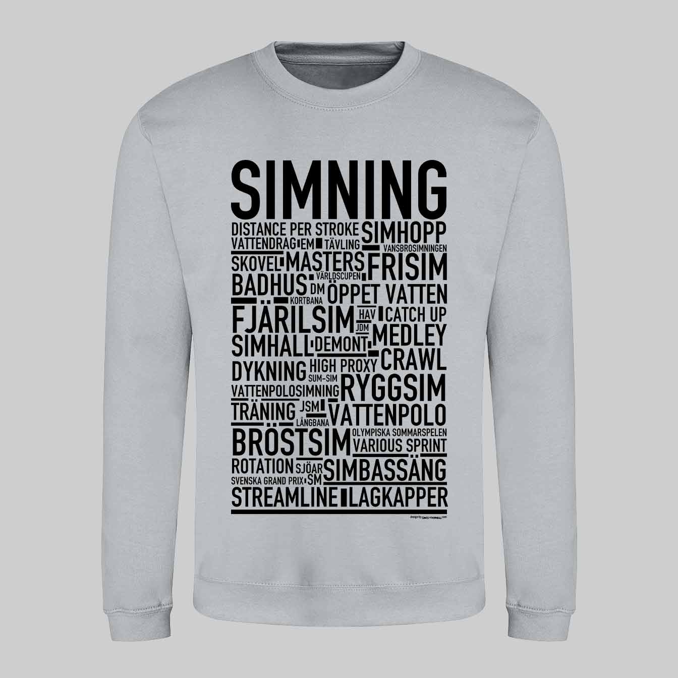 Simning Text Sweatshirt