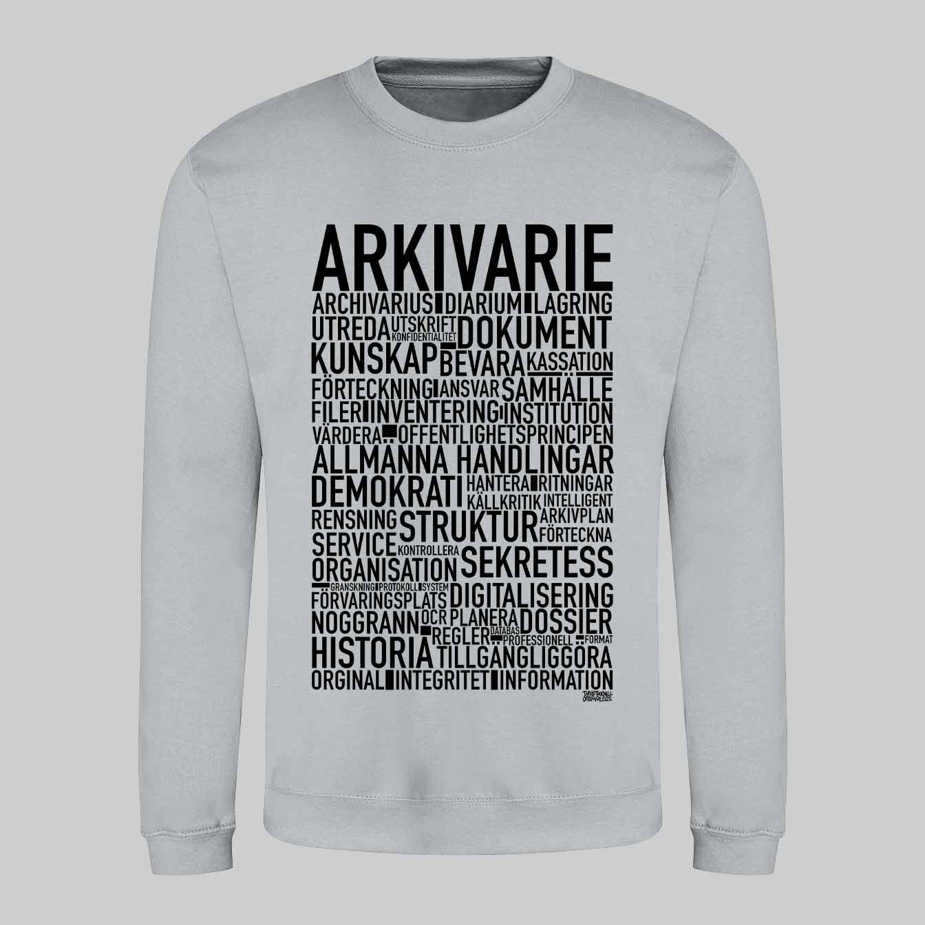 Arkivarie 2025 Text Sweatshirt