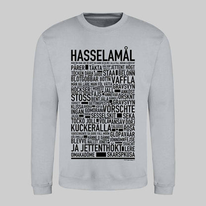 Hasselamål Dialekt Text Sweatshirt