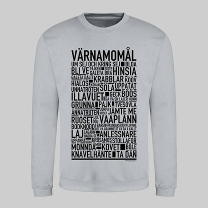 Värnamomål Dialekt Text Sweatshirt