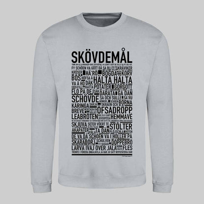 Skövdemål Dialekt Text Sweatshirt