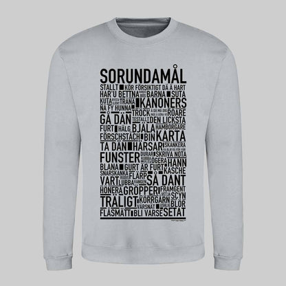 Sorundamål Dialekt Text Sweatshirt