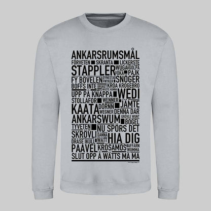 Ankarsrumsmål Dialekt Text Sweatshirt