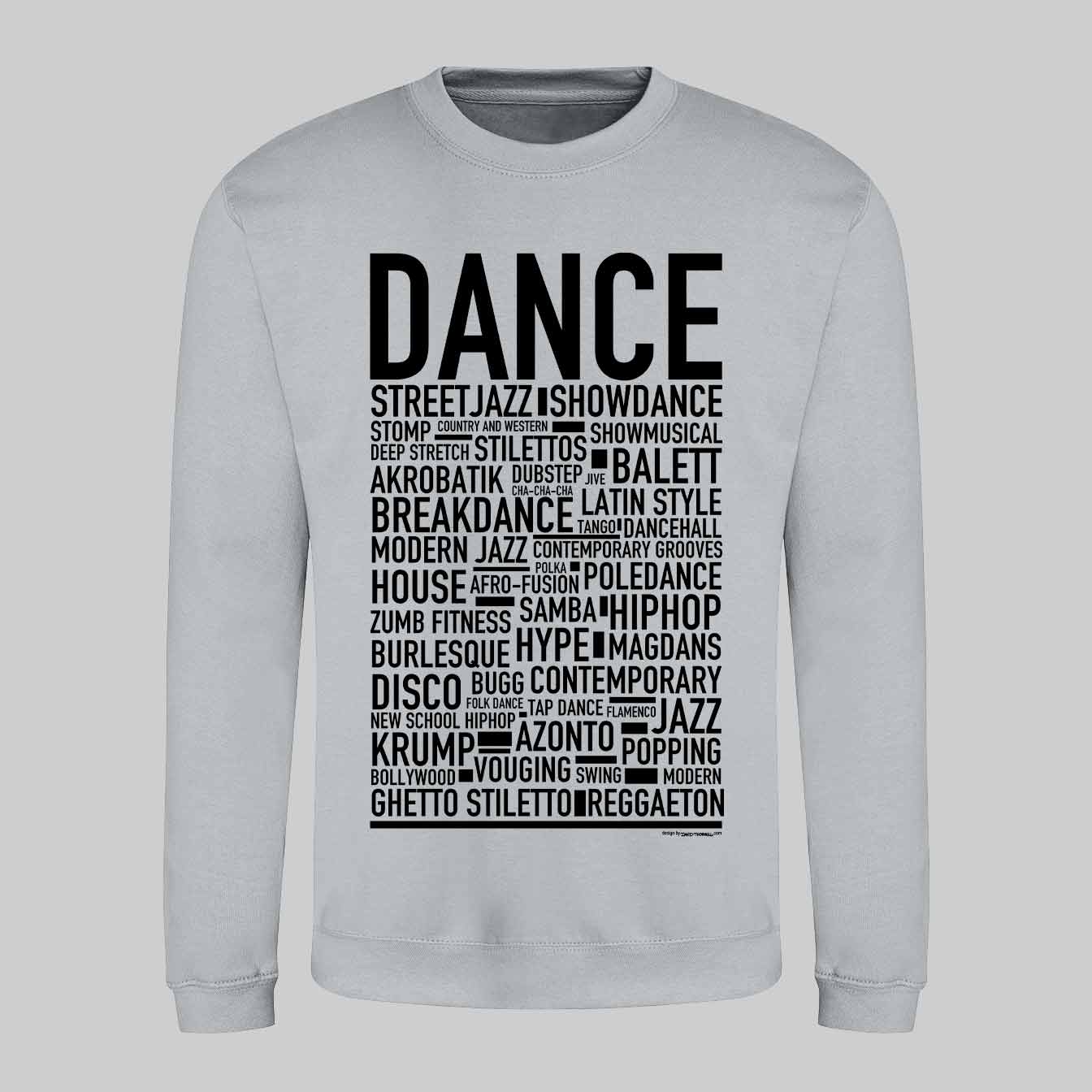 Dance Text Sweatshirt
