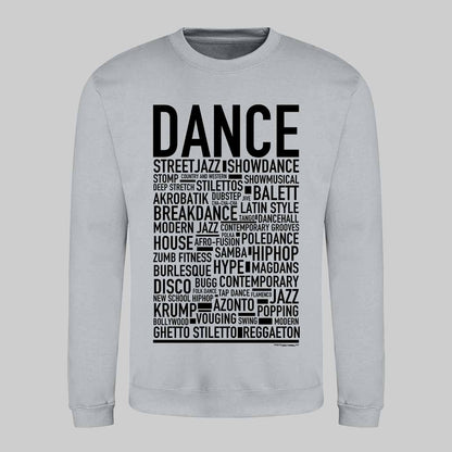 Dance Text Sweatshirt