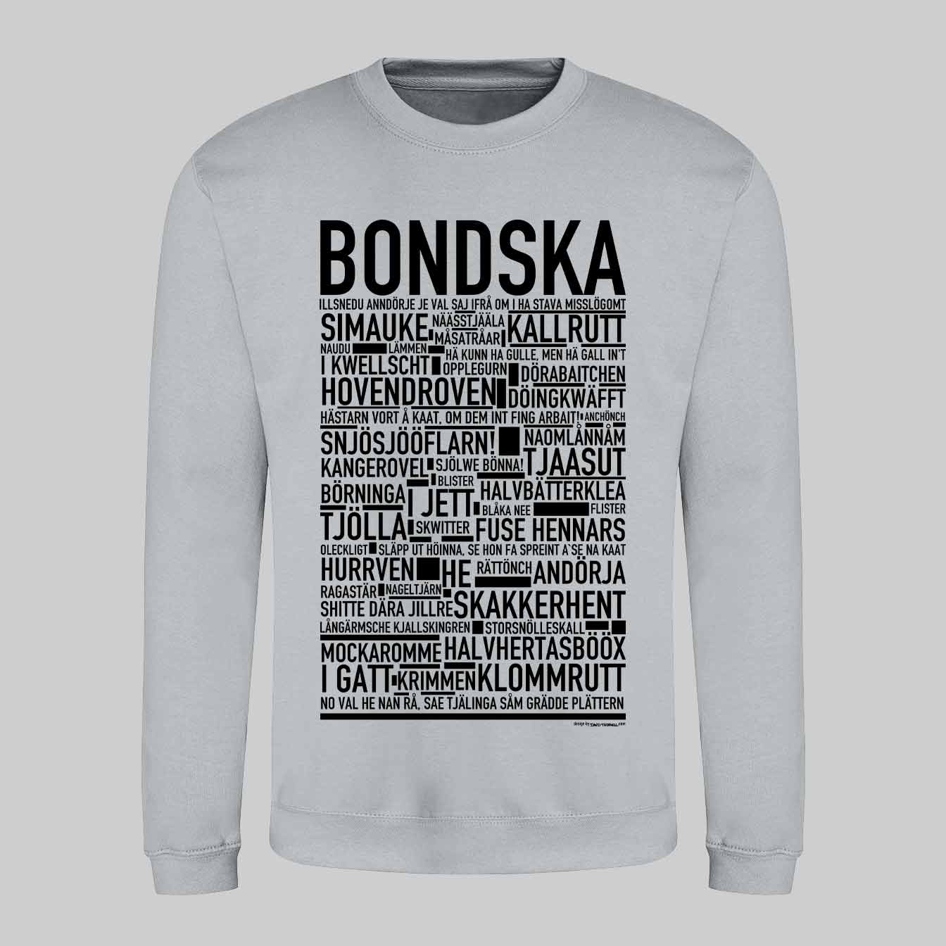 Bondska Dialekt Text Sweatshirt