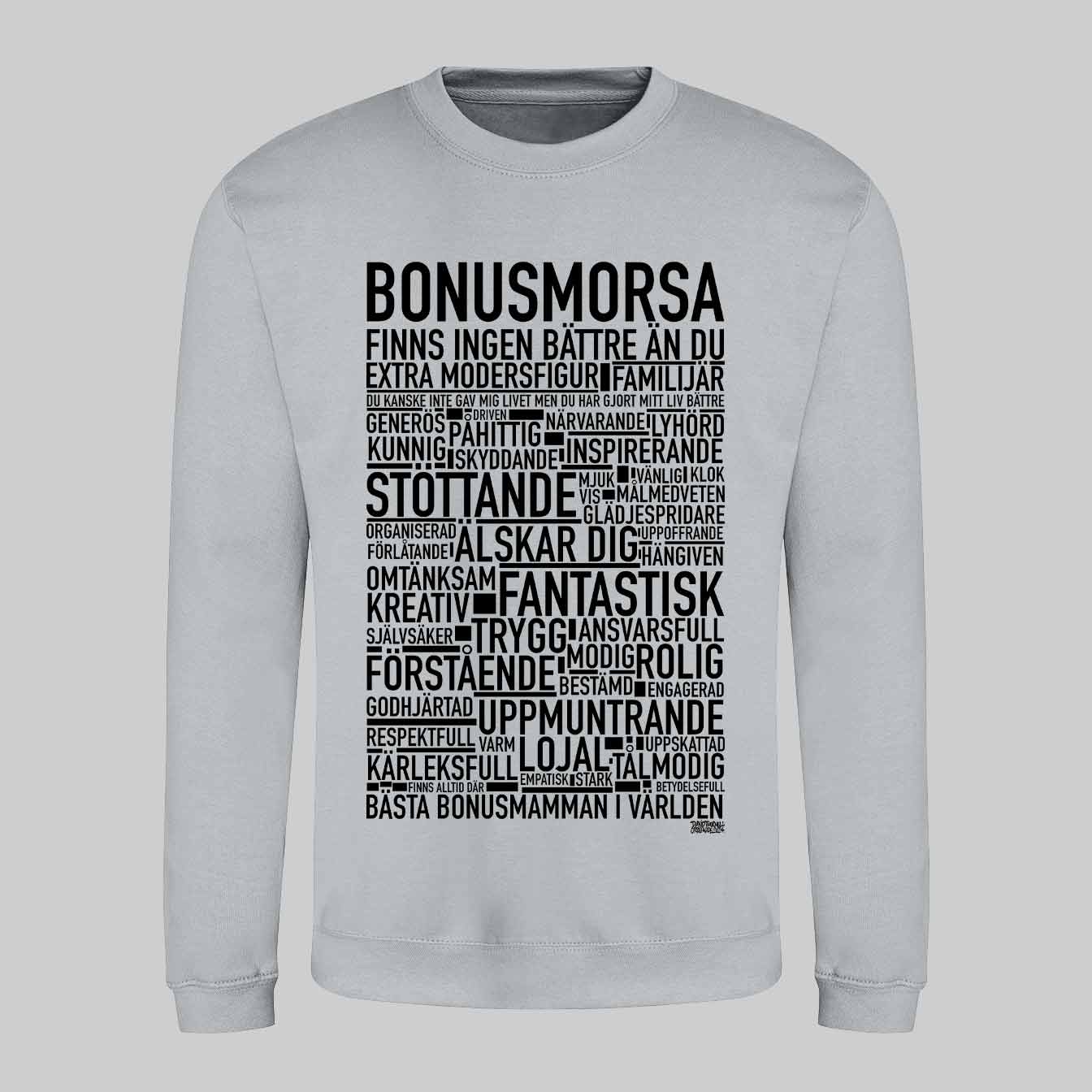 Bonusmorsa 2024 Text Sweatshirt