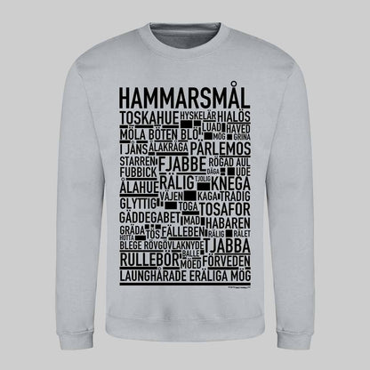 Hammarsmål Dialekt Text Sweatshirt