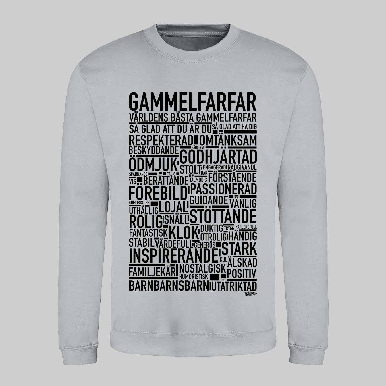 Gammelfarfar 2024 Text Sweatshirt