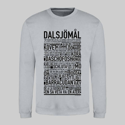 Dalsjömål Dialekt Text Sweatshirt